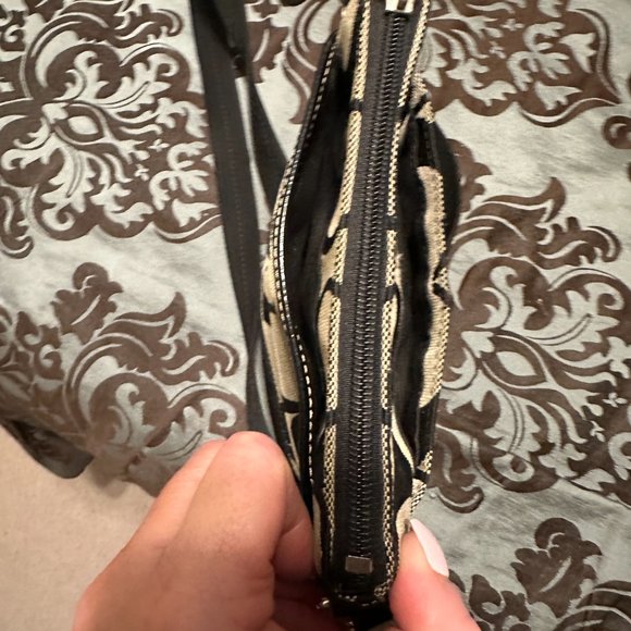 Coach Black & Gray Crossbody Purse - Picture 10 of 10